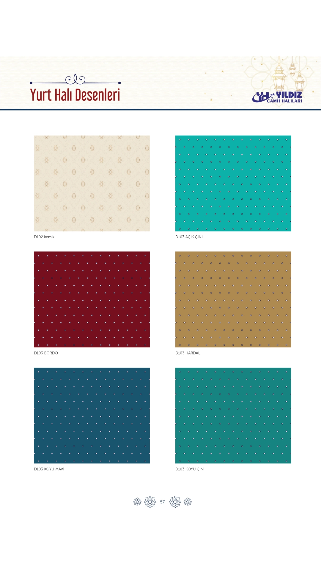 Yıldız Cami Halıları ve Donanımları
