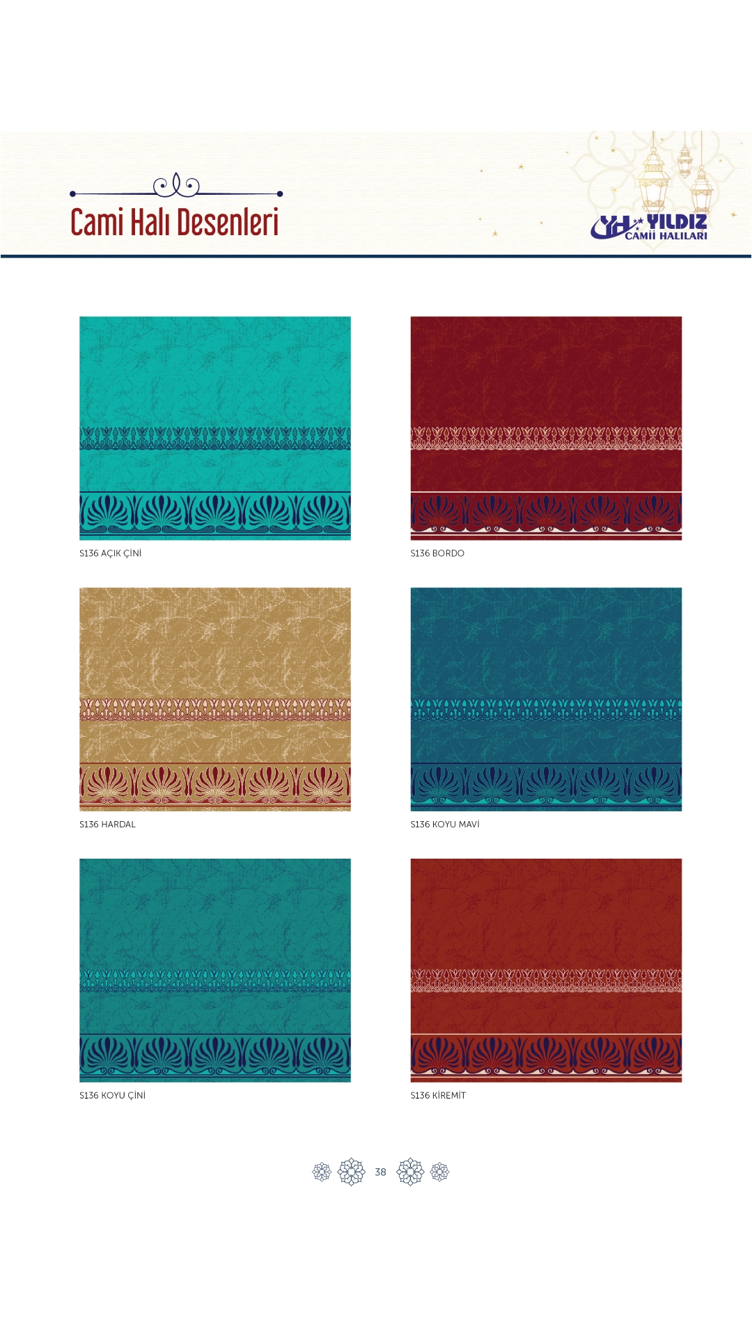 Yıldız Cami Halıları ve Donanımları