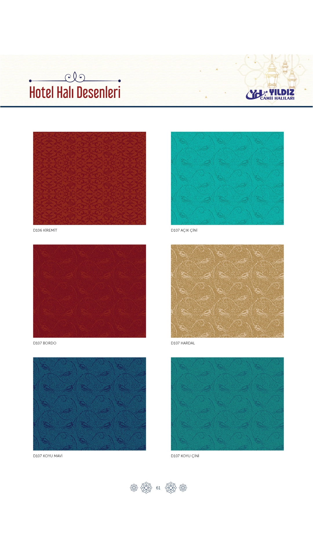 Yıldız Cami Halıları ve Donanımları