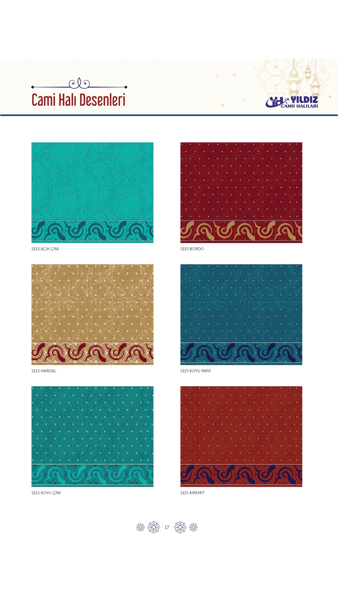 Yıldız Cami Halıları ve Donanımları