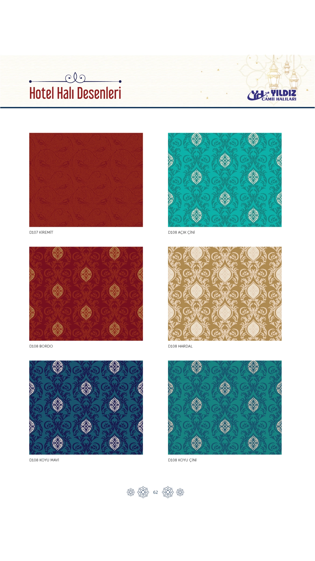 Yıldız Cami Halıları ve Donanımları