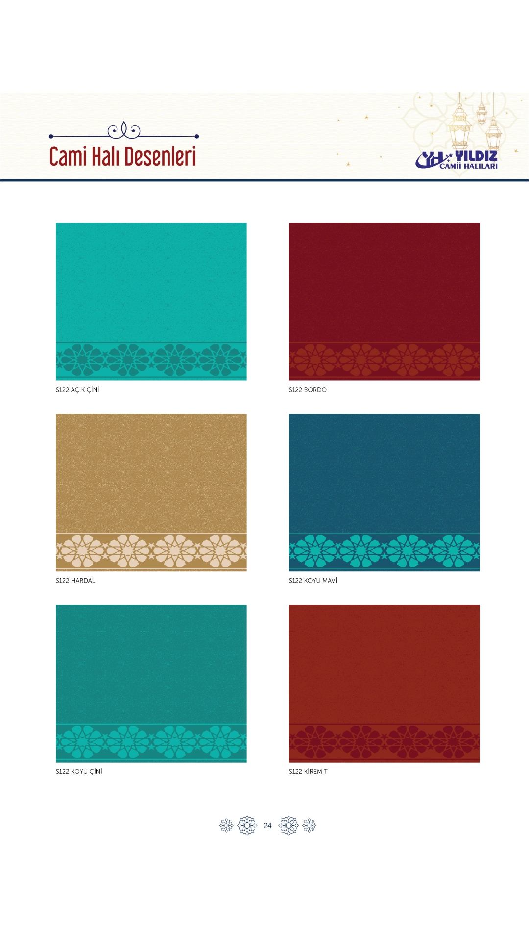 Yıldız Cami Halıları ve Donanımları