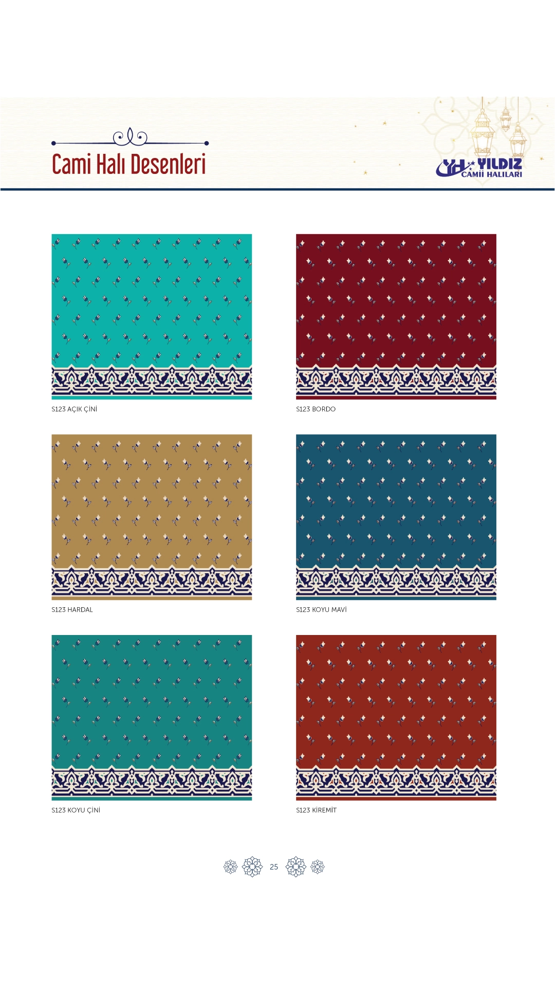 Yıldız Cami Halıları ve Donanımları