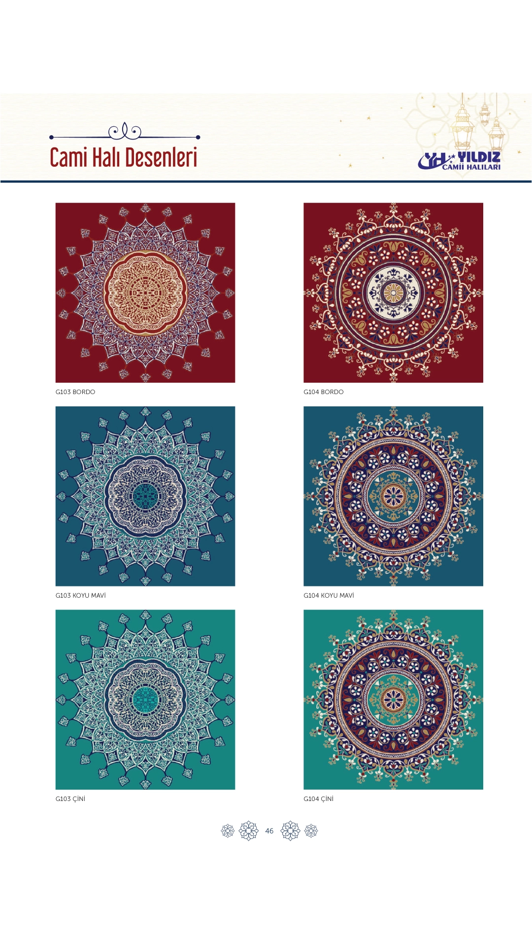 Yıldız Cami Halıları ve Donanımları