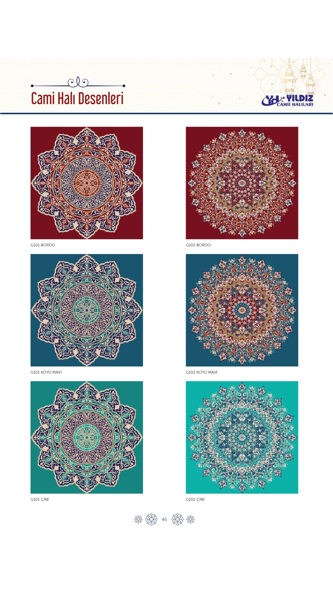 Yıldız Cami Halıları ve Donanımları