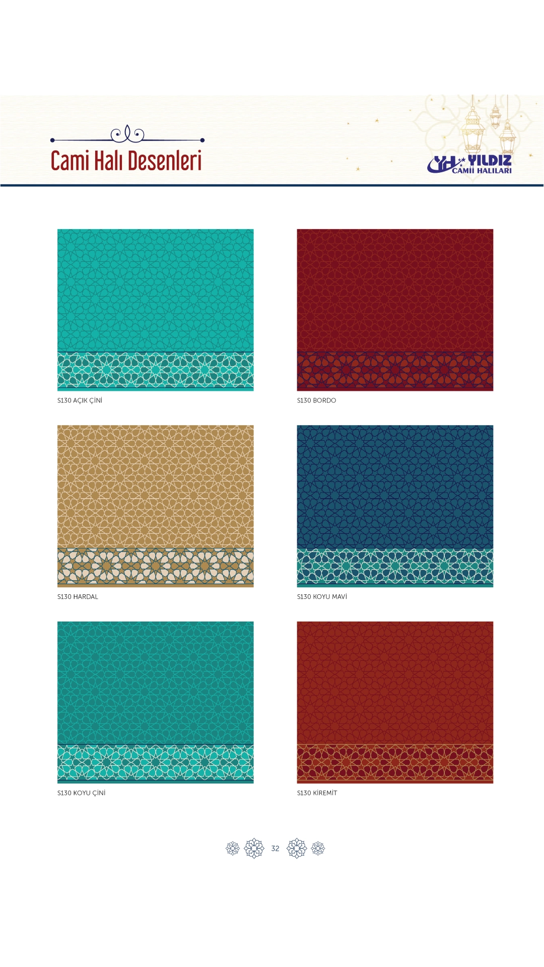 Yıldız Cami Halıları ve Donanımları