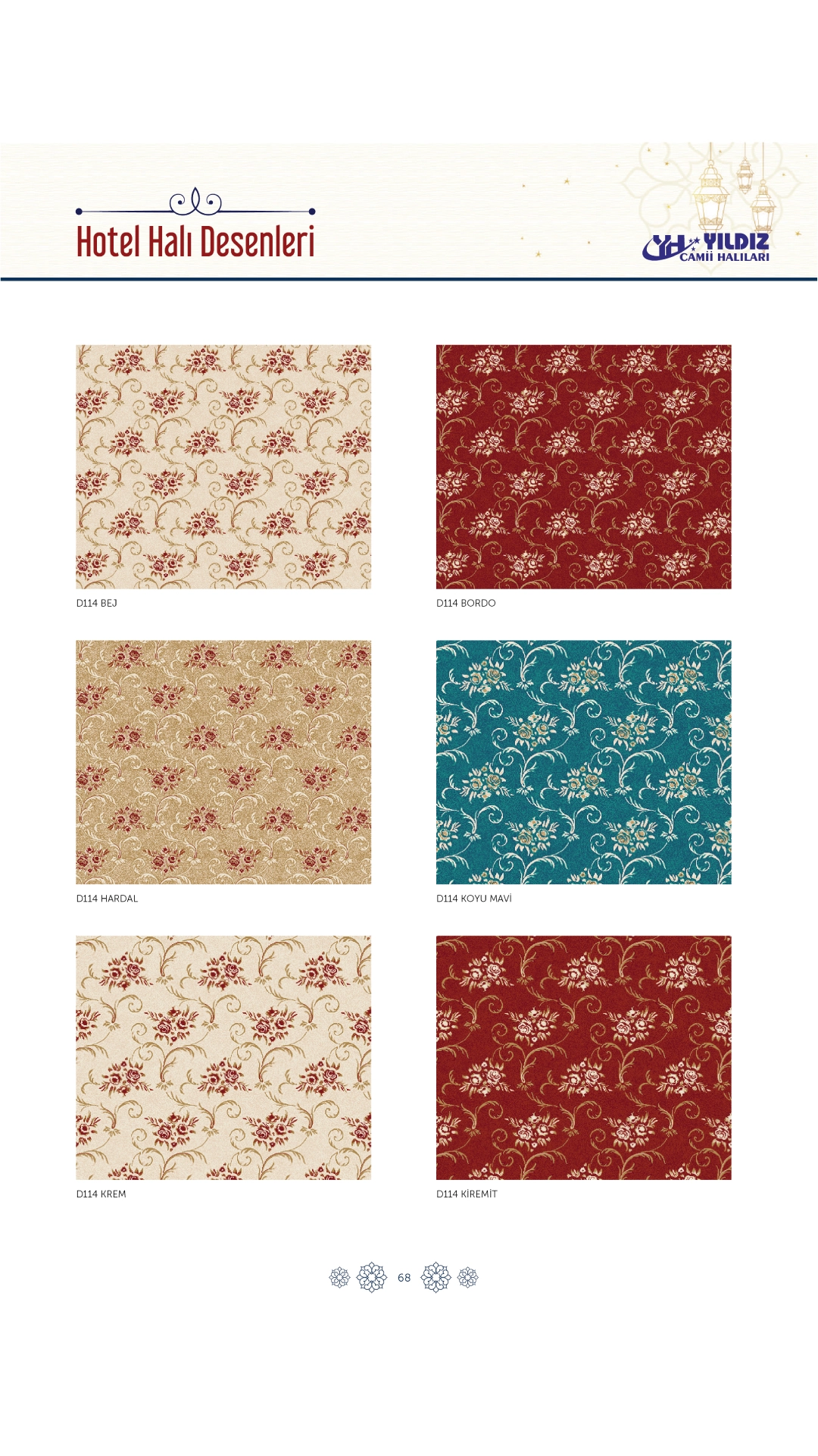 Yıldız Cami Halıları ve Donanımları