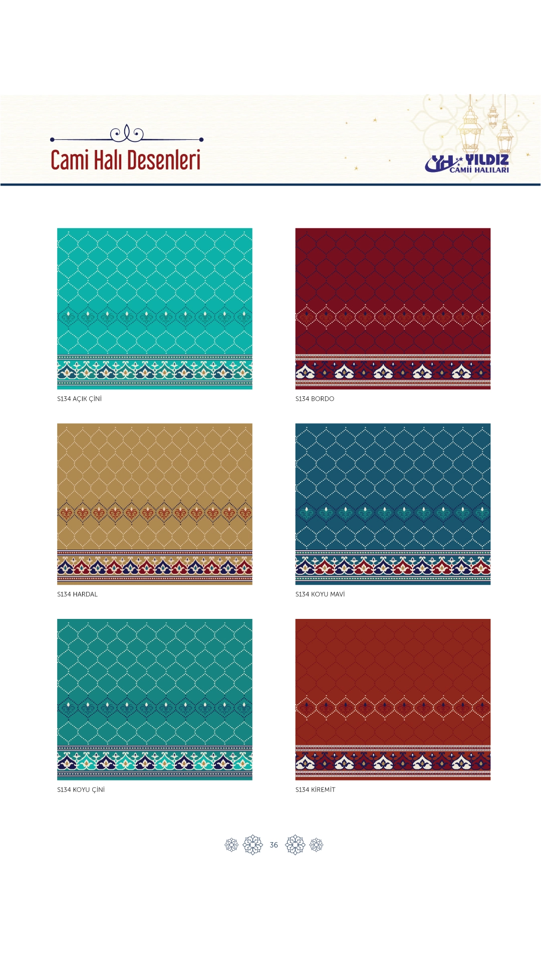 Yıldız Cami Halıları ve Donanımları