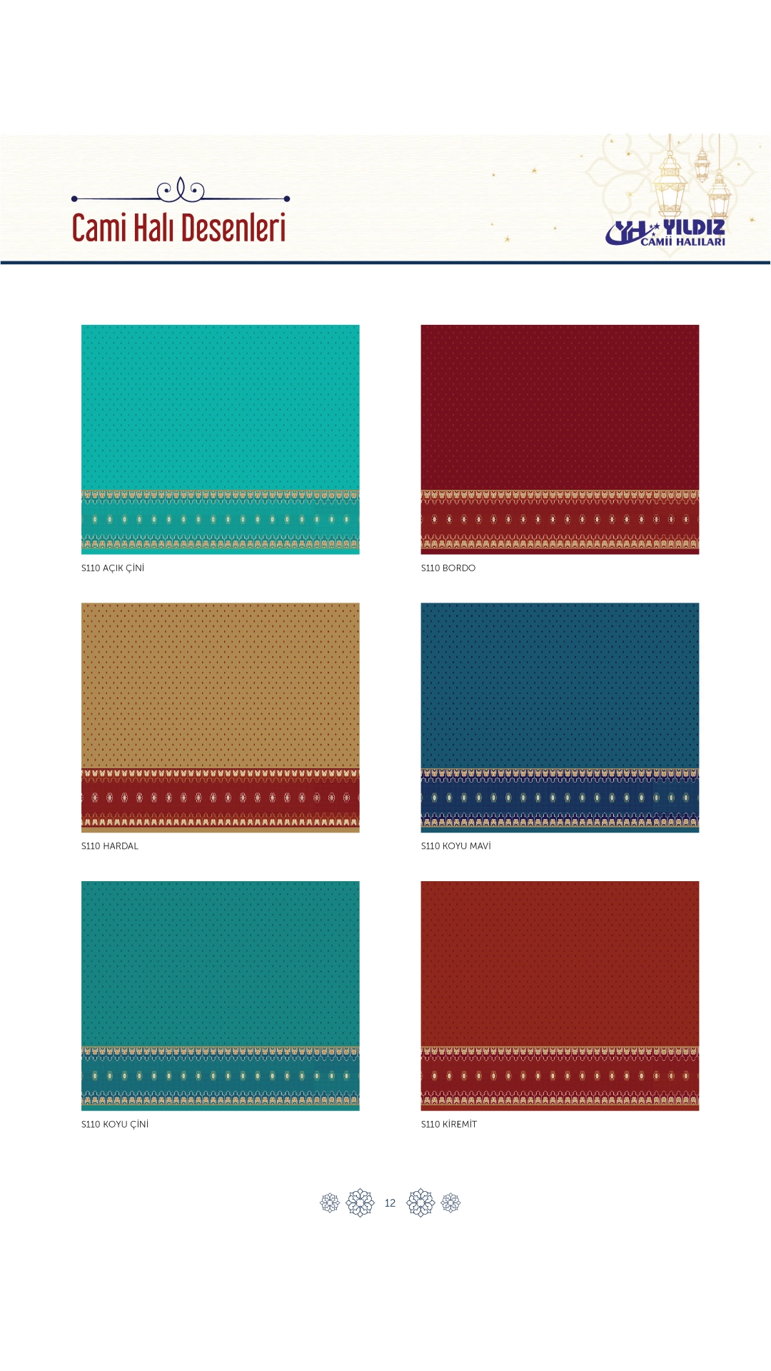 Yıldız Cami Halıları ve Donanımları
