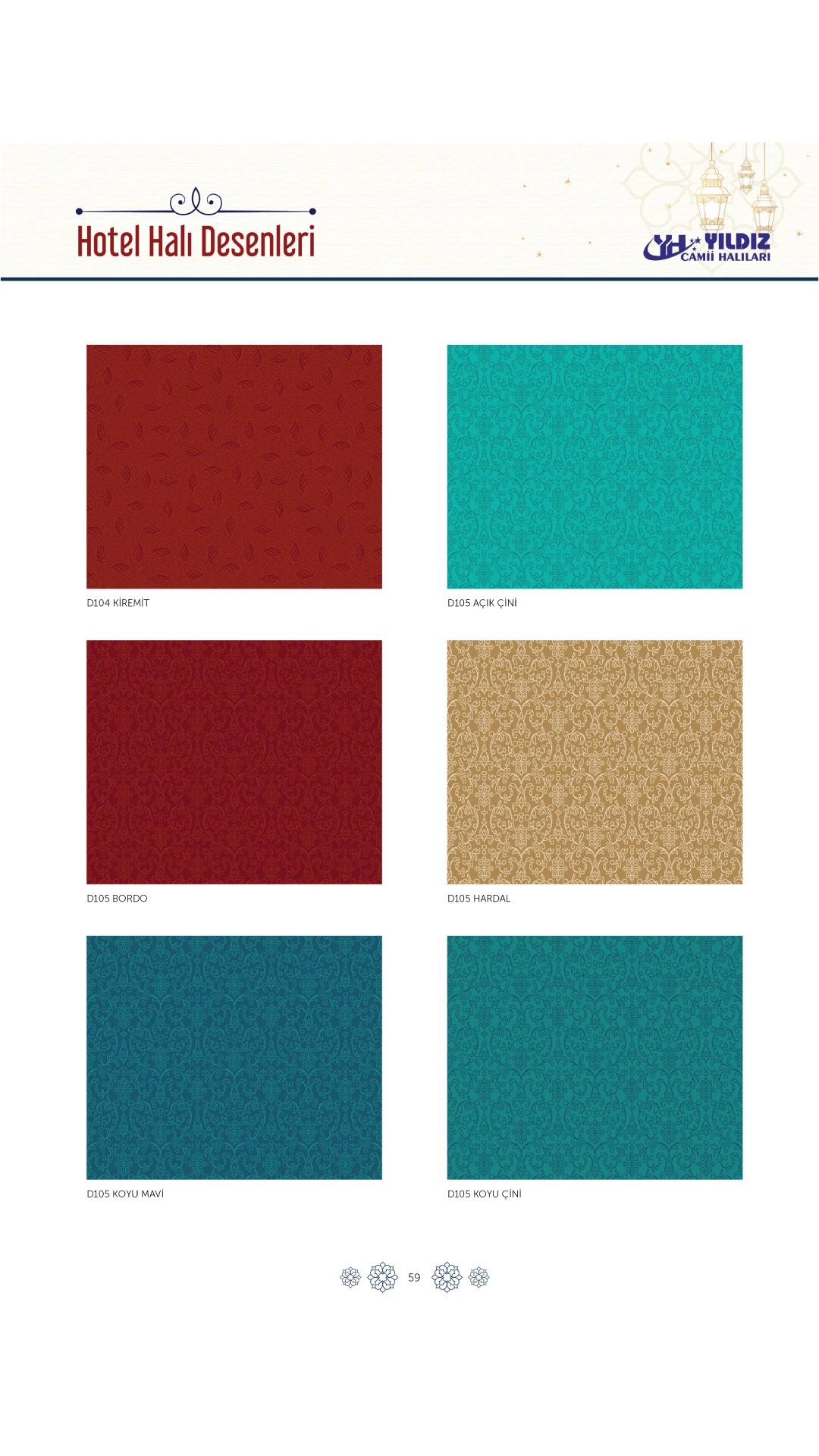 Yıldız Cami Halıları ve Donanımları