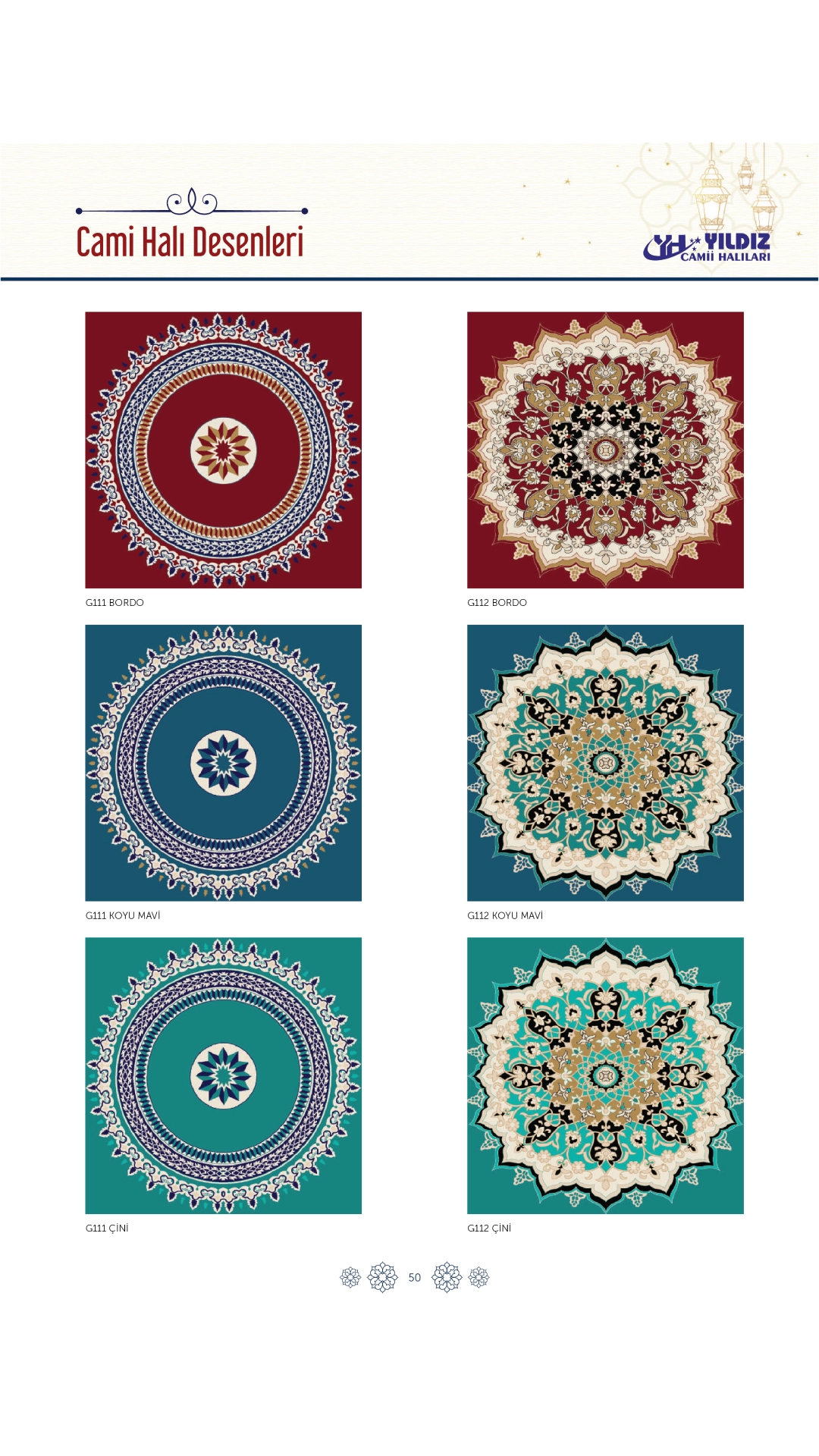 Yıldız Cami Halıları ve Donanımları