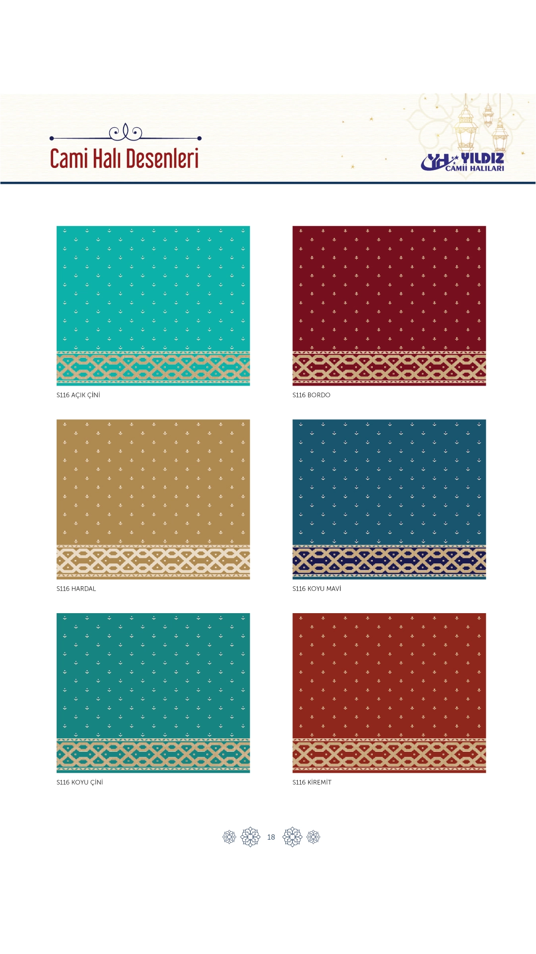 Yıldız Cami Halıları ve Donanımları