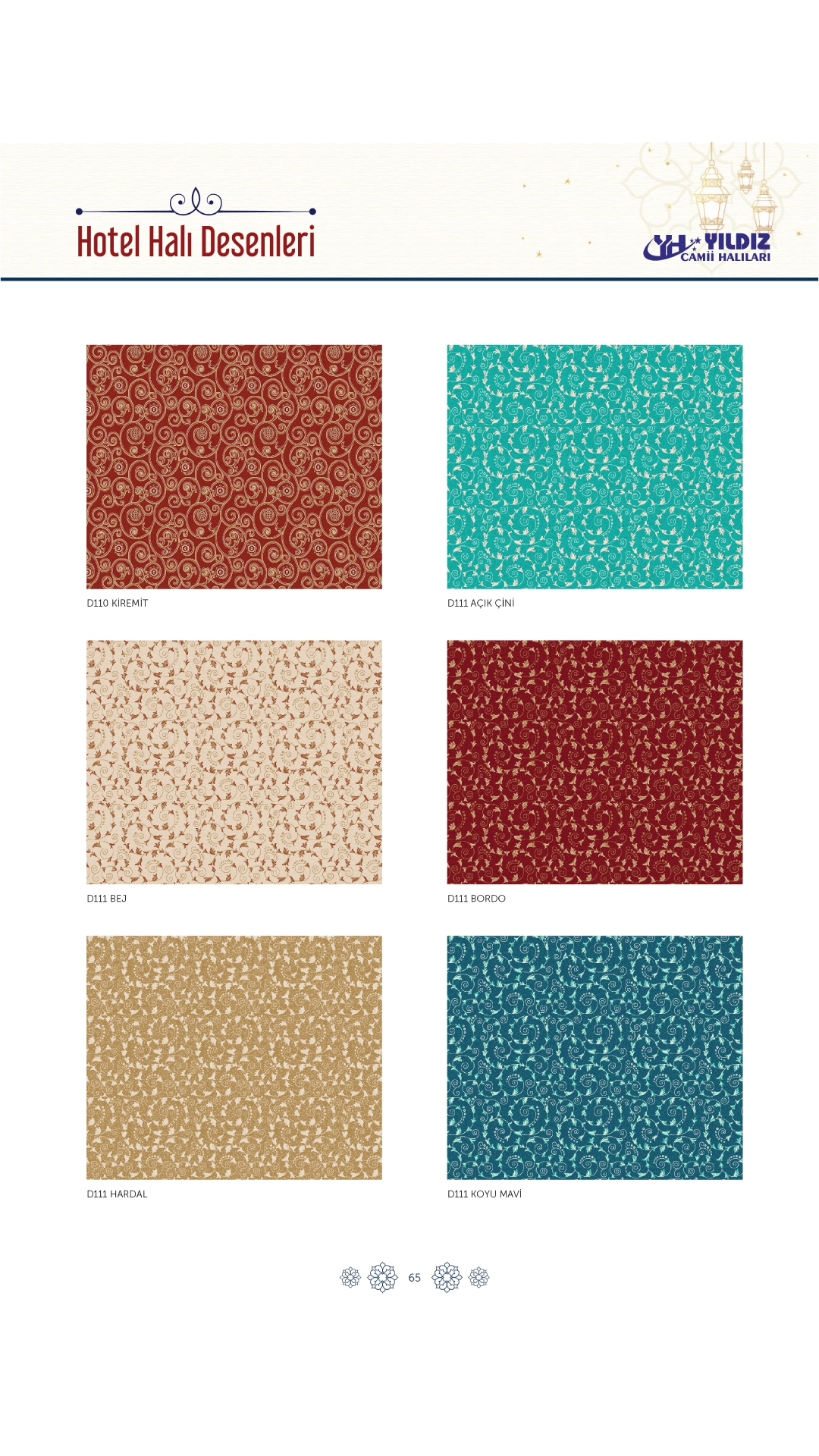 Yıldız Cami Halıları ve Donanımları