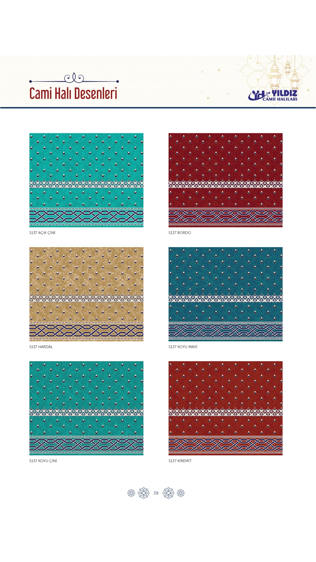 Yıldız Cami Halıları ve Donanımları