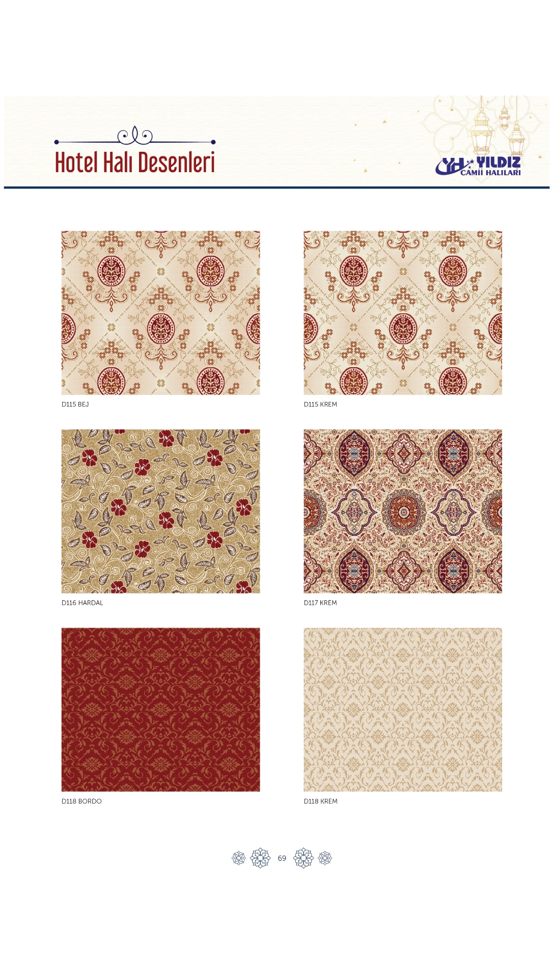 Yıldız Cami Halıları ve Donanımları