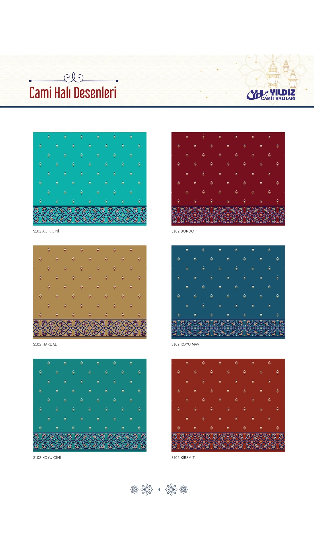 Yıldız Cami Halıları ve Donanımları
