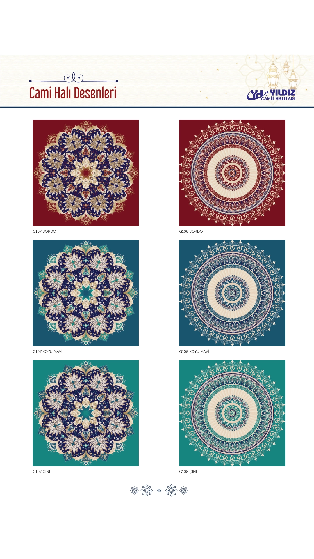 Yıldız Cami Halıları ve Donanımları