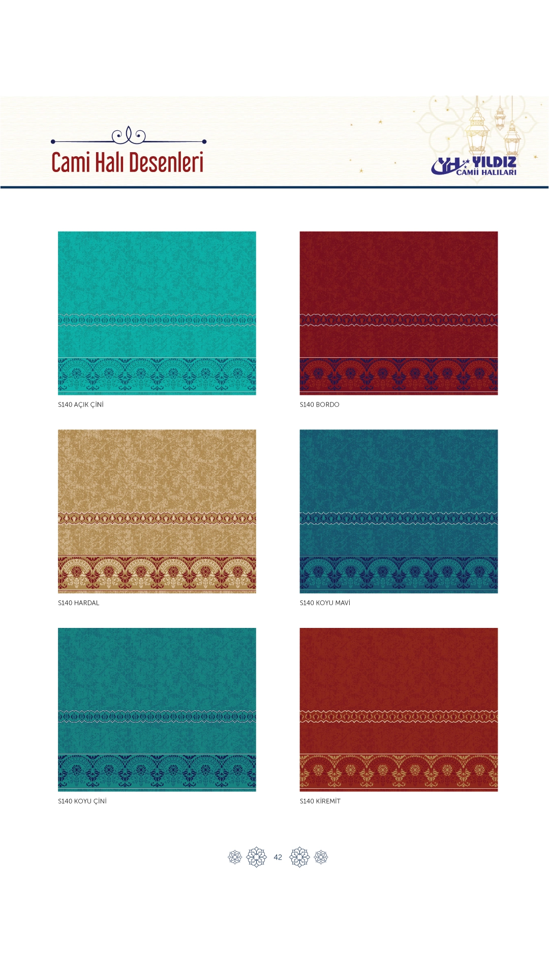 Yıldız Cami Halıları ve Donanımları