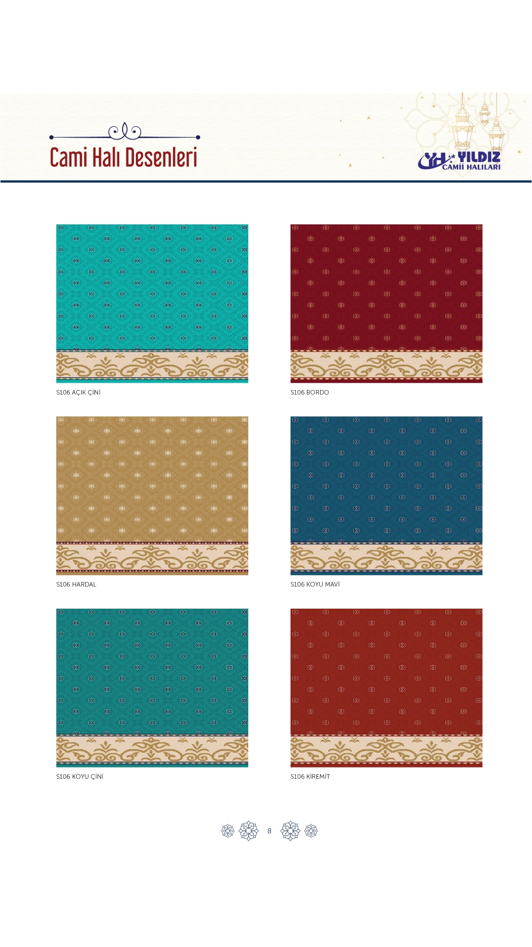 Yıldız Cami Halıları ve Donanımları