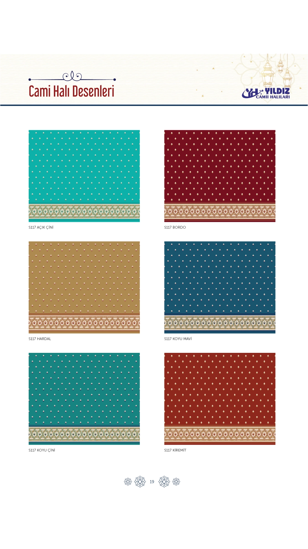 Yıldız Cami Halıları ve Donanımları
