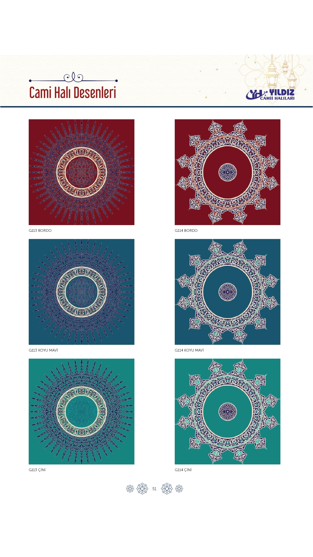 Yıldız Cami Halıları ve Donanımları