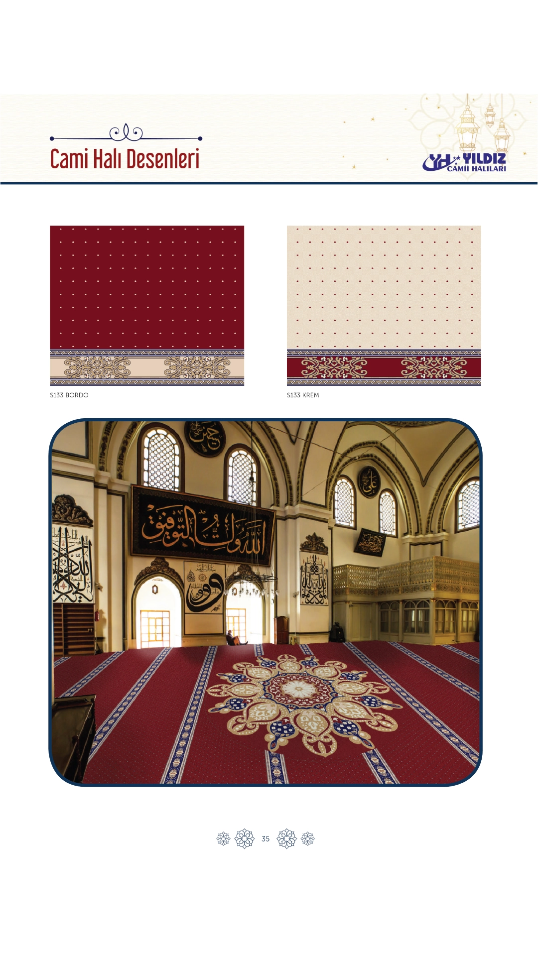 Yıldız Cami Halıları ve Donanımları